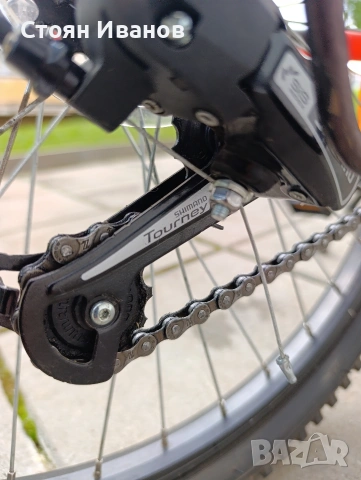 Детски велосипед B'TWIN Rockrider 500 24 цола с 18 скорости, снимка 11 - Велосипеди - 54836612