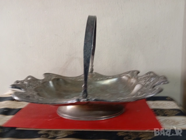 Купа,фруктиера арт нуво, снимка 2 - Други ценни предмети - 54269087