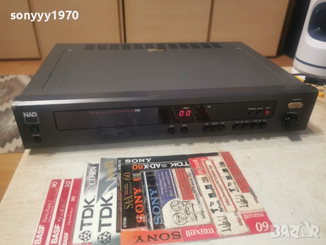 NAD 5100 CD PLAYER-MADE IN JAPAN-ВНОС SWISS 1207260917L4, снимка 4 - Декове - 55246941