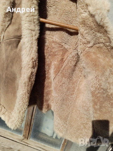 Стар Дамски кожен елек от естествена кожа, снимка 3 - Други ценни предмети - 53985255