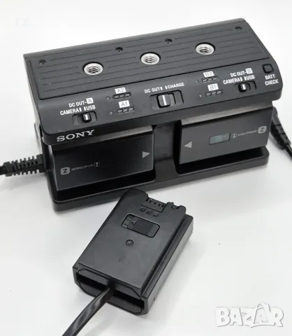 Адапторен комплект Sony NPA-MQZ1K за няколко батерии NP-FZ100 , NP-FW50 , снимка 4 - Батерии, зарядни - 55682240