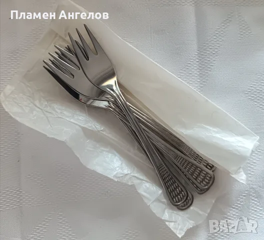 Малки десертни вилички "Петко Денев" Габрово , снимка 7 - Прибори за хранене, готвене и сервиране - 55452626
