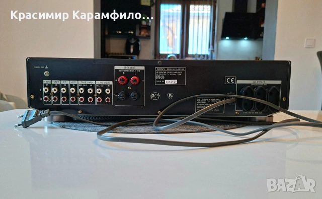 стерео усилвател sony ta fe310r, снимка 4 - Ресийвъри, усилватели, смесителни пултове - 55162208
