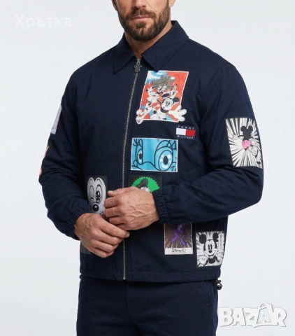 Tommy Hilfiger x Disney 100th Anniversary - Оригинално мъжко яке р-р L, снимка 2 - Якета - 54017371