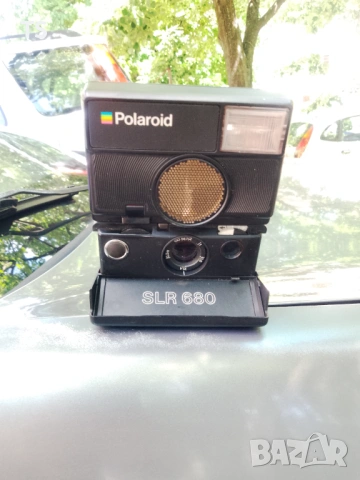 ретро колекционерски фотоапарат за моментални снимки Polaroid SLR 680