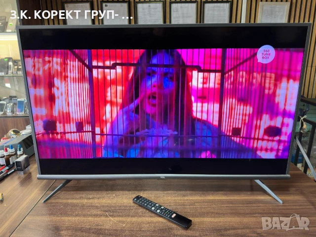 LED Smart Android телевизор TCL 43EP660 / 109 см / 4K Ultra HD, снимка 4 - Телевизори - 54602804