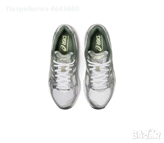 Дамски маратонки ASICS Gel-Kayano 14 White Pure Silver Slate Grey Sage, снимка 6 - Маратонки - 55298975