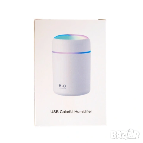  2в1 овлажнител и ароматизатор LED светлини + масло подарък , снимка 3 - Други - 54019083