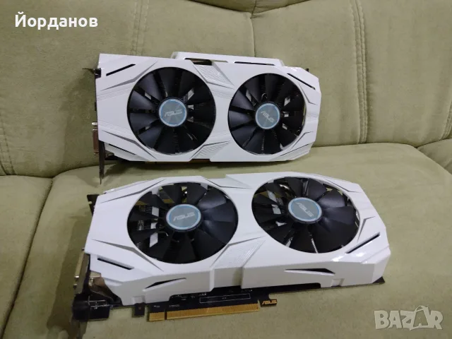 2бр. Asus GTX 1060 6gb. Dual , снимка 5 - Видеокарти - 55606792