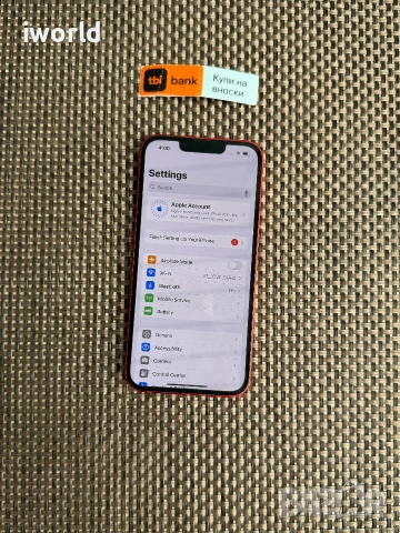 iPhone 13 Лизинг от 9€/мес 128Gb / Red , снимка 8 - Apple iPhone - 55101792