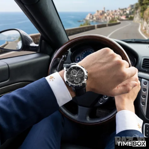 Maserati Ingegno Chrono R8871619004, снимка 8 - Мъжки - 55315016
