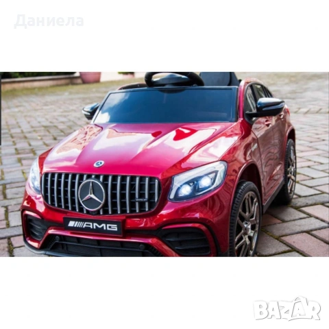 Акумулаторен джип Mercedes GLC63 COUPE 4X4 с меки гуми 12V, снимка 12 - Коли, камиони, мотори, писти - 54974419