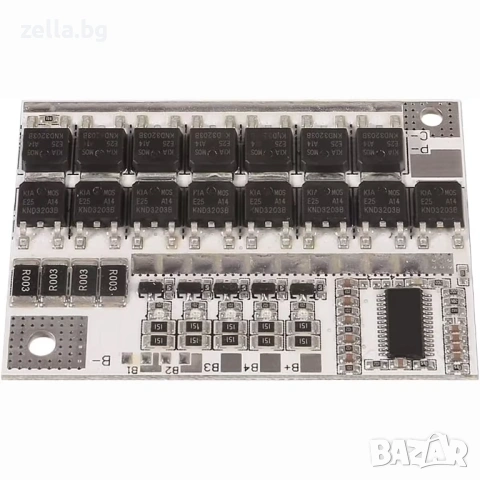 BMS 5S 100A 21V защитна платка за балансиране на Li-Ion 18650 батерии – за електроинструменти 10022, снимка 3 - Друга електроника - 54655985