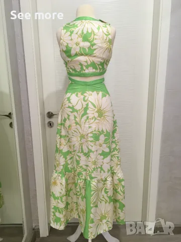 Sandro Ludmila Cutout Dress рокля XS, снимка 6 - Рокли - 53571619