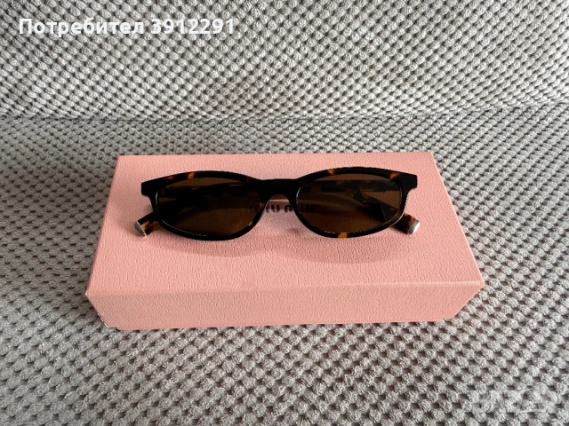 Miu Miu Regard Sunglasses / Miu Miu слънчеви очила, снимка 2 - Слънчеви и диоптрични очила - 54632829