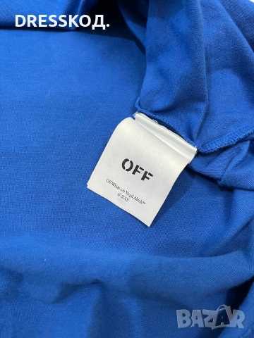 Off White Stamp Marry оригинална мъжка тениска, 2XL размер, снимка 7 - Тениски - 54587655