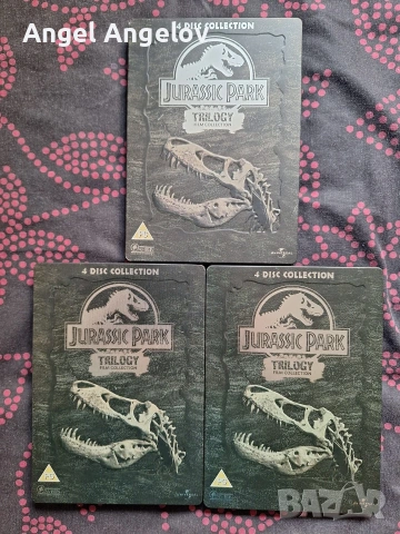Jurassic Park Trilogy Film Collection (Steelbook) [DVD] цена 12 евро 