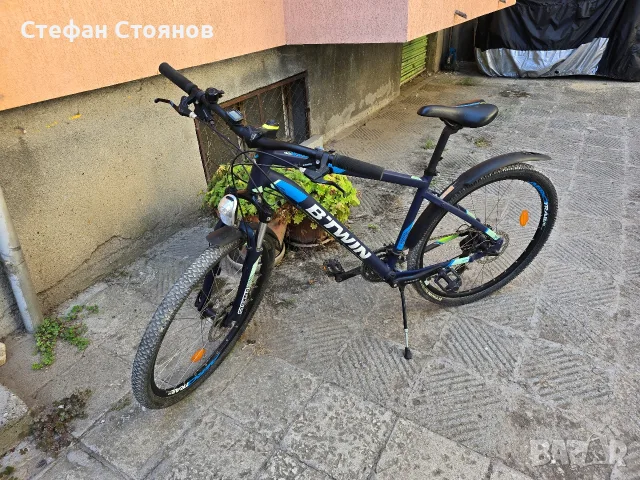 Планински велосипед B'TWIN Rockrider 520 (27.5") – Отлично състояние + Аксесоари, снимка 5 - Велосипеди - 55616424