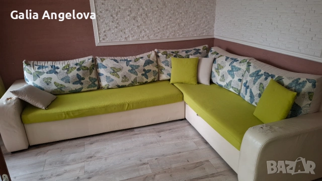Продавам холова гарнитура , снимка 4 - Дивани и мека мебел - 54181629