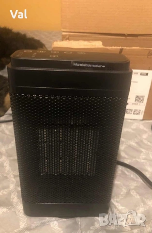 Керамичен нагревател HotVex ceramic heater 1500 W + Дистанционно, снимка 5 - Отоплителни печки - 54992577