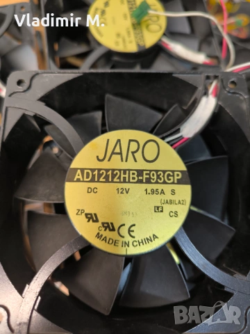 Мощни вентилатори на 12V / 1,95A, снимка 5 - Други - 54675051
