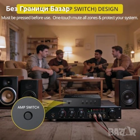 Нов Селектор за говорители 4 зони 1 към 4 изхода усилвател 150W контрол, снимка 3 - Други - 54489012