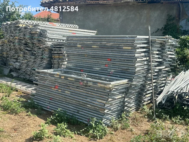 Оригинално поцинковано скеле Layher Blitz, снимка 13 - Други инструменти - 55656545