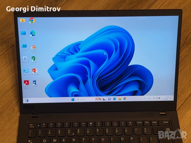 Lenovo x1 carbon i7-10510U/16RAM/512SSD/UHD Graphics/4K Дисплей, снимка 3 - Лаптопи за работа - 54984276