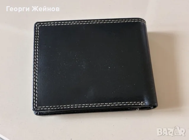 Мъжки портфейл от естествена кожа с RFID защита, снимка 4 - Портфейли, портмонета - 55647277
