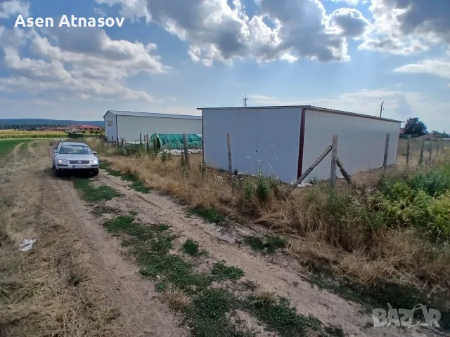 Отдавам под наем хале с 1 декар мясго, снимка 3 - Земеделска земя - 55332697