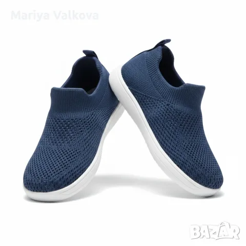 Детски боси маратонки Jong Golf – тъмносини, тип slip-on
