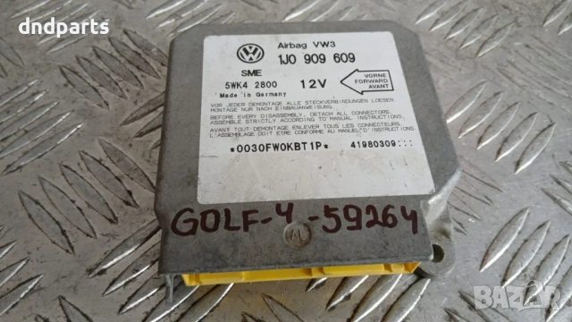 Airbag модул VW Golf 4 1999 1J0909609 5WK42800