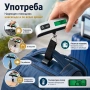 Дигитален електронен кантар за багаж 50кг електронен термометър ръчен багаж покупки риба тегло куфар, снимка 3