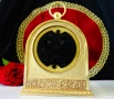 Настолен часовник,будилник Landex,позлатен бронз. , снимка 5