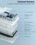 Механична клавиатура AULA F87 Wireless 75% TKL, снимка 6