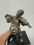 Сребърна фигура на цигулар - Zadok Arts. №8192, снимка 7