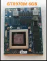 nVIDIA Geforce GTX 970M 6GB MXM Dell Alienware XMG Clevo PC Specialist  Video Graphics Card, снимка 1