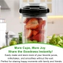 Нова Резервна чаша 530 мл за Ninja Blast Portable Blender с капак за блендер Нинджа, снимка 8