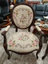 Комплект от две кресла с гобленова дамаска , снимка 2