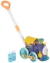 Играчка за сапунени балони Moni Toys - Влак, Blue Wheels, снимка 1