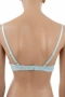 Комплект дамско бельо Hunkemöller – сутиен 75C и бикини S, светло синя дантела, снимка 5