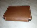 Манго калъвче за стотинки марково кожено ново и за карти, снимка 2