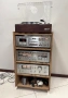 🔊Топ ретро аудио сет - система AKAI AM-2450, AT-2450L, GXC-740D, AP-206C + рак шкаф🔊, снимка 1