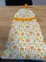 Бяла детска рокля с цветни шарки , снимка 6