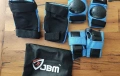 JBM Наколенки, налакътници и китки, размер S, в чантичка с връзки, снимка 2
