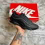 Nike Air Max 97 Triple Black Нови Мъжки Черни Маратонки Найк 40-45 Номер с Кутия , снимка 1
