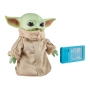 Плюшена играчка Star Wars Grogu Грогу със звуци и учебен таблет, снимка 1
