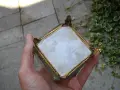 СТАРА СТЪКЛЕНА КУТИЯ ЗА БИЖУТА, снимка 8