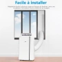 Преносим климатик мобилен MIDEA 9000 BTU Silent Mobile,ГАРАНЦИЯ,БЕЗПЛАТНА доставка до офис на ЕКОНТ, снимка 7
