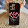 Силиконов калъф за iPhone с лого TOYOTA, снимка 6